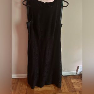 NINE WEST LACY BLAXK DTESS